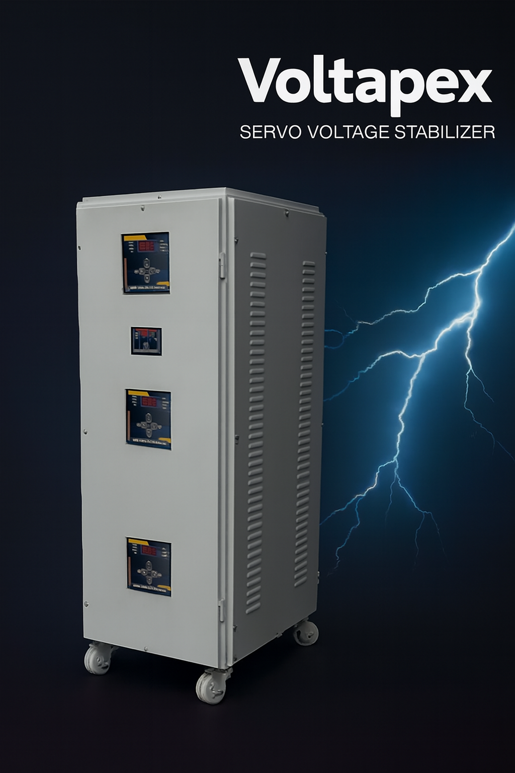 20 KVA Air Cooled Servo Voltage Stabilizer - Industrial 3 Phase Price ₹36,000