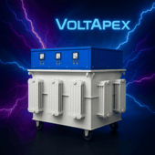 500 KVA Oil Cooled Servo Voltage Stabilizer - VoltApex