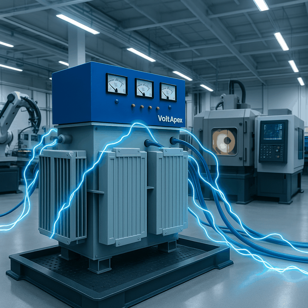 VoltaPex 400 KVA Servo Voltage Stabilizer